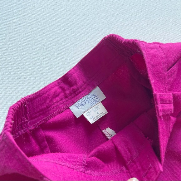 Vintage Magenta High Rise Pleat Front Pants xs s - Picture 5 of 5